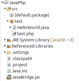 PHP/Java Bridge