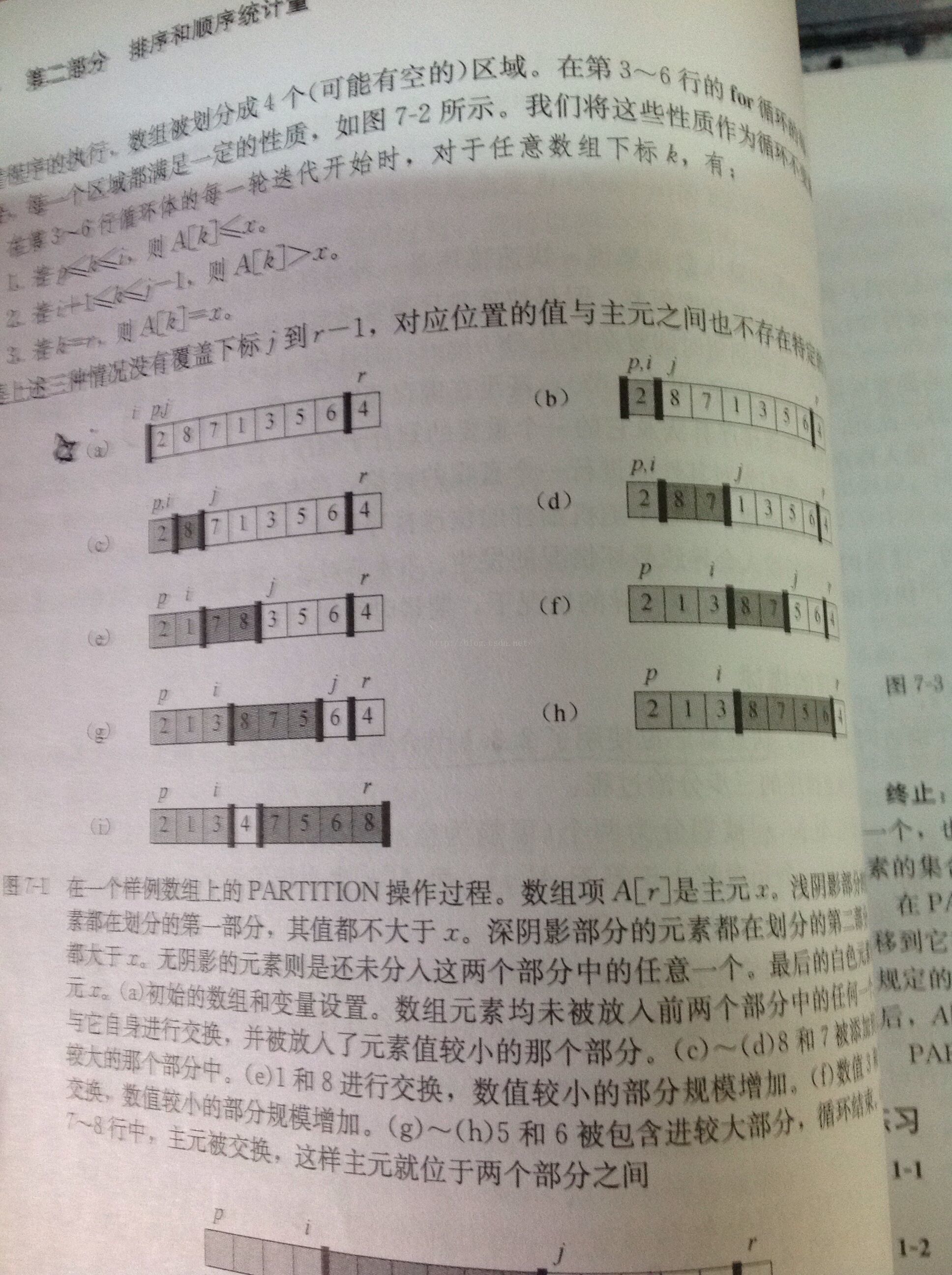 快速排序实现（QuickSort）