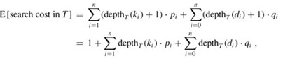期望搜索代价的计算公式