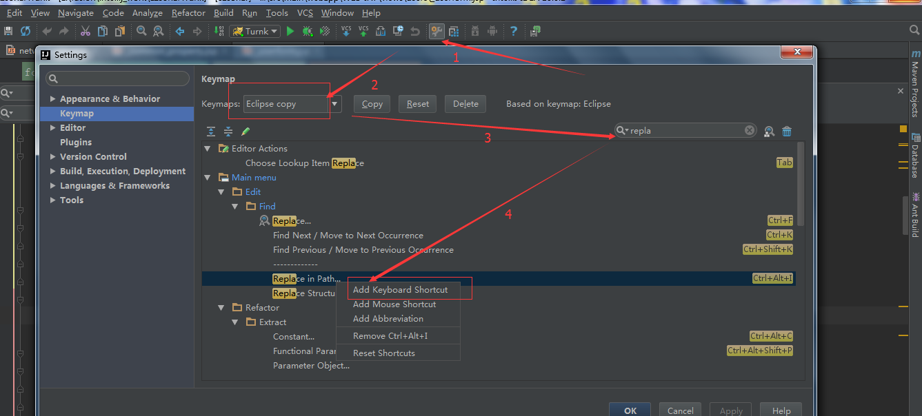 IntelliJ IDEA中怎么全局搜索替换(整个项目)(Eclipse)