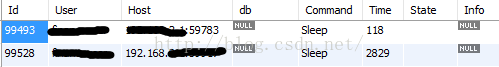 sql 语句一直在执行中，说明其涉及到的 表  可能被锁住。