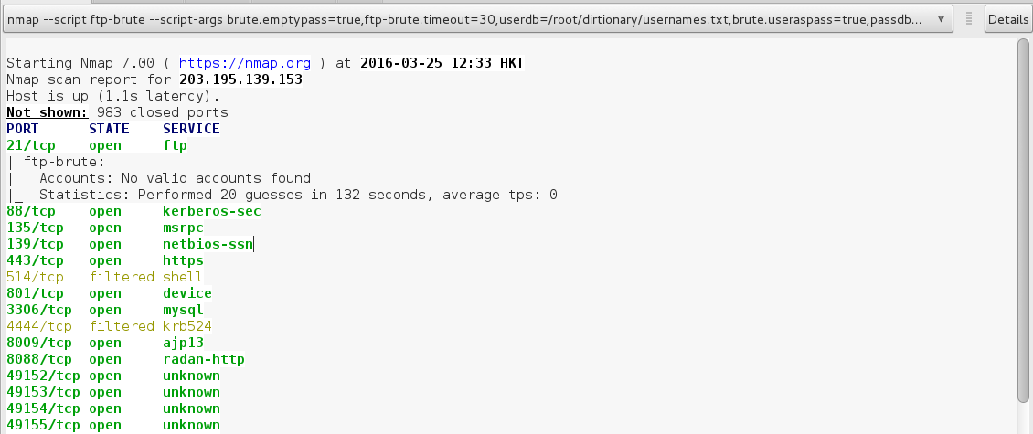 使用nmap 进行多种安全评估[通俗易懂]