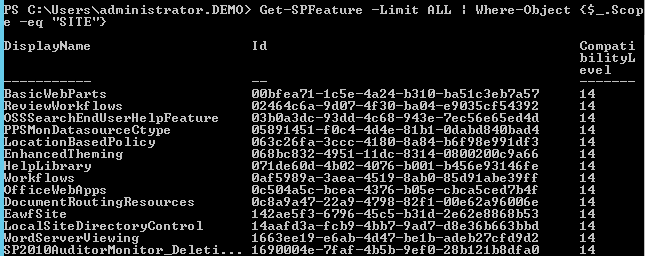 Machine generated alternative text:S C ： S e in is t 0 —eq "S 丨 T E " } isplayName as e u ie wWo rkf 10 WS ． DEMO) Get —SPFeature —Limit R Whe re —Object ($_.Scop Compat i bilityL e e 一 1 c 5 e —9dø?</p><p> —93dd —føc4 一 49s1 —4b" 一 22a9 一 6796 —fcb9 —e6ab —Pfaf 一 4a24 —4f3ø 一 4c68 —4d4e 一 418g —Ildc 一 4g76 一 4s19 一 4376 一 4798 —45c5 —4bb? 一 4d47 —4b5b ØØbfea?I ø2464c 6 a ø3bøa3dc ø5891451 ø63 c 2 6 f a ø68 bc 8 3 2 ø?</p><p>Ide6ød øaf 5 9 8 9 a Øc5Ø4a5c Øc8a9a4? 142 ae 5 f 3 14aafd3a 16 6 3 e e 19 169ØØØ4e —b31ø —baØ4 一 943e 一 81h1 一 8a84 一 8 314 —bøøl —8abØ —bØ5e 一 8 2 f 1 —b31d —9ad? —belb 一 9 e f ø —ba51c3eb?a5? —e 9 ø35 c f 5 43 9 2 —Ve c 5 6 e 6 5 e d4d —ødabd84øbad4 —b6 f 9 8 e 9 91 df 3 —Ø8ØØ2ØØc9a66 —b456 e 9 3146 f e 一 8 5 d91 abe 3 9 f f —cbca5ced?b4f —ØØe62a96ØØ6e 一 2 e 6 2 e 8 8 6 8 b53 —dB e 3 6 b663 bbd —adeb2?cfd9d2 一 2 8 bl 21 b8 df aø SSSearchEndUserHe1pFeature PSMonDatasourceCtype ocationBasedPolicy nhancedTheming e IpLibrary 0 rkf 10 WS fficeWebRpps C awf S it e ocalSiteDirect0FYContFOI P2øIøRuditorMonitor_De1eti. 