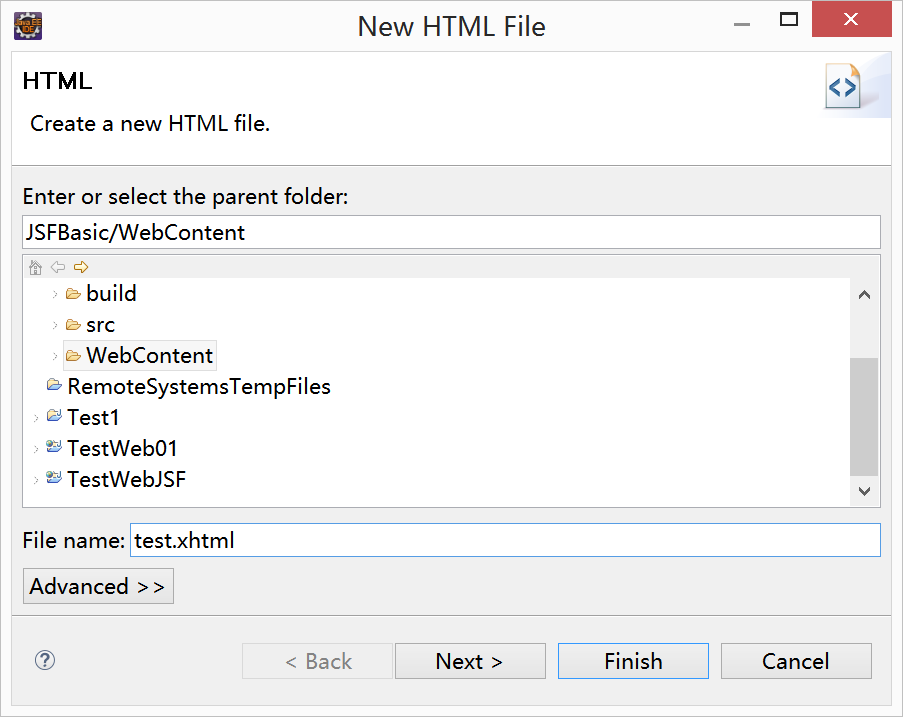 eclipse添加JSF XHTML模板_eclipse创建xhtmlCSDN博客