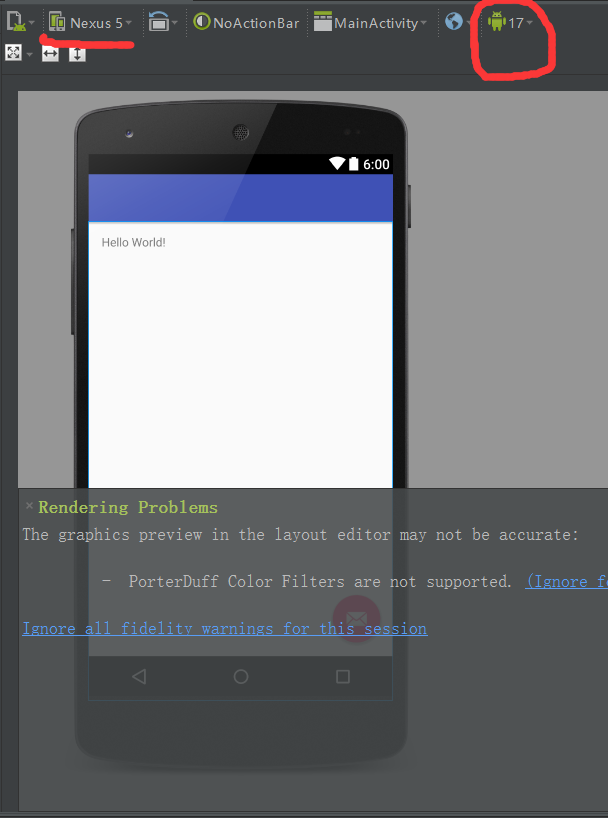 Android studio 页面布局无法显示问题_androidstudio color spaces are not supported ...
