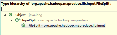 hadoop的FileSplit简单使用
