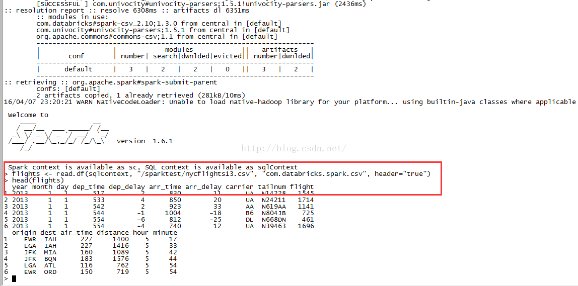 SparkR读取CSV格式文件错误java.lang.ClassCastException: java.lang.String cannot be cast to org.apache.spark.u