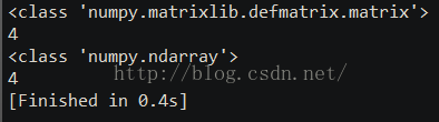 Python Numpy的数组array和矩阵matrix