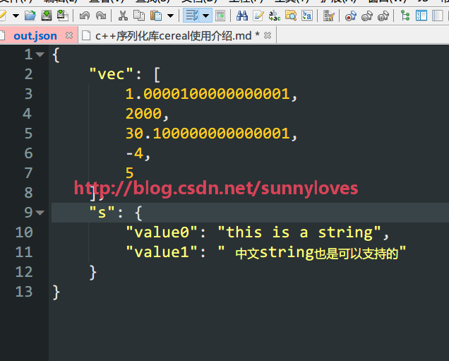 c++序列化库cereal使用介绍_c++ 序列化库CSDN博客