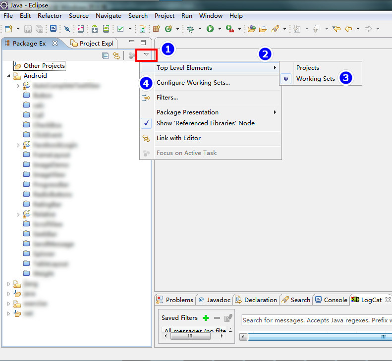  eclipse working set eclipsepydev working set csdn 