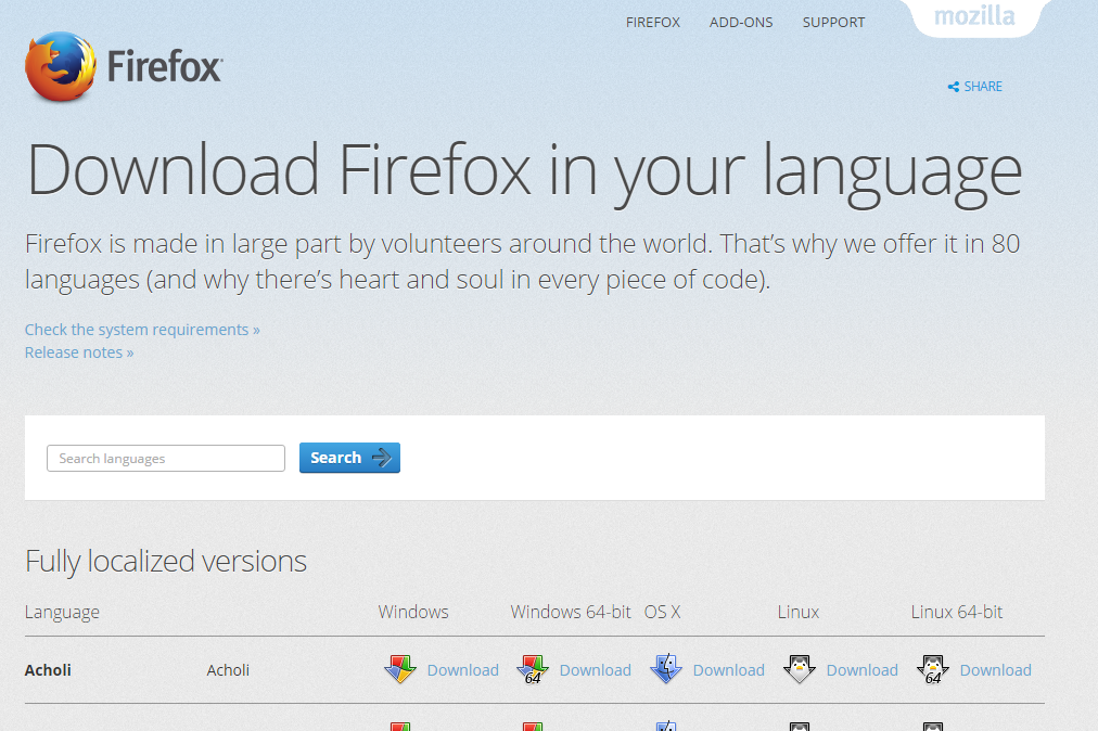 国际版firefox安装方法