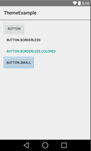 Button使用Material Design標準樣式