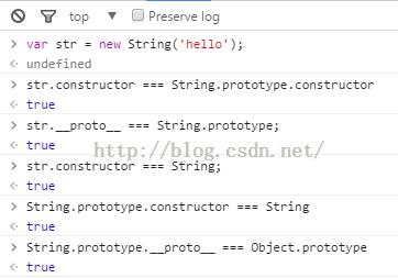 示例隱藏屬性__proto__ 和 constructor