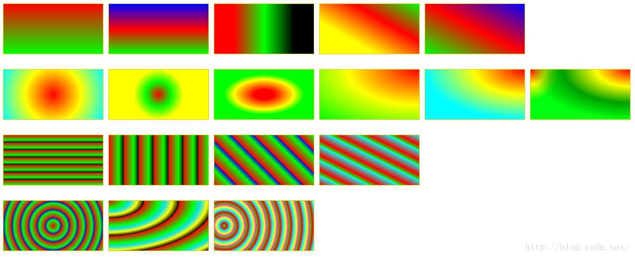 CSS3颜色渐变模式总结