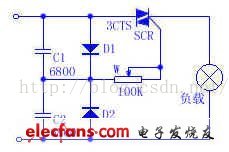 可控硅BT136典型应用电路