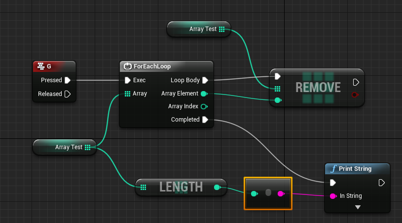 
			
				UE4 蓝图 实现 数组的边遍历边删除			