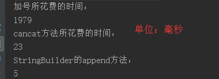 
			
				Java 字符串拼接效率比较			