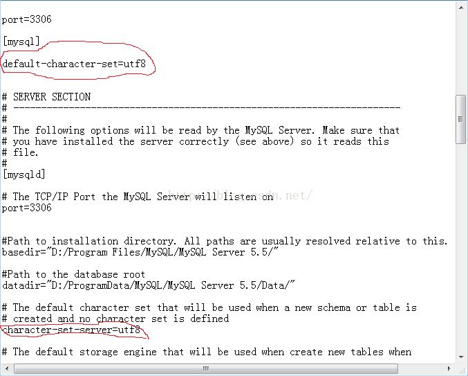 怎样把MySQL的编码方式改为utf8？