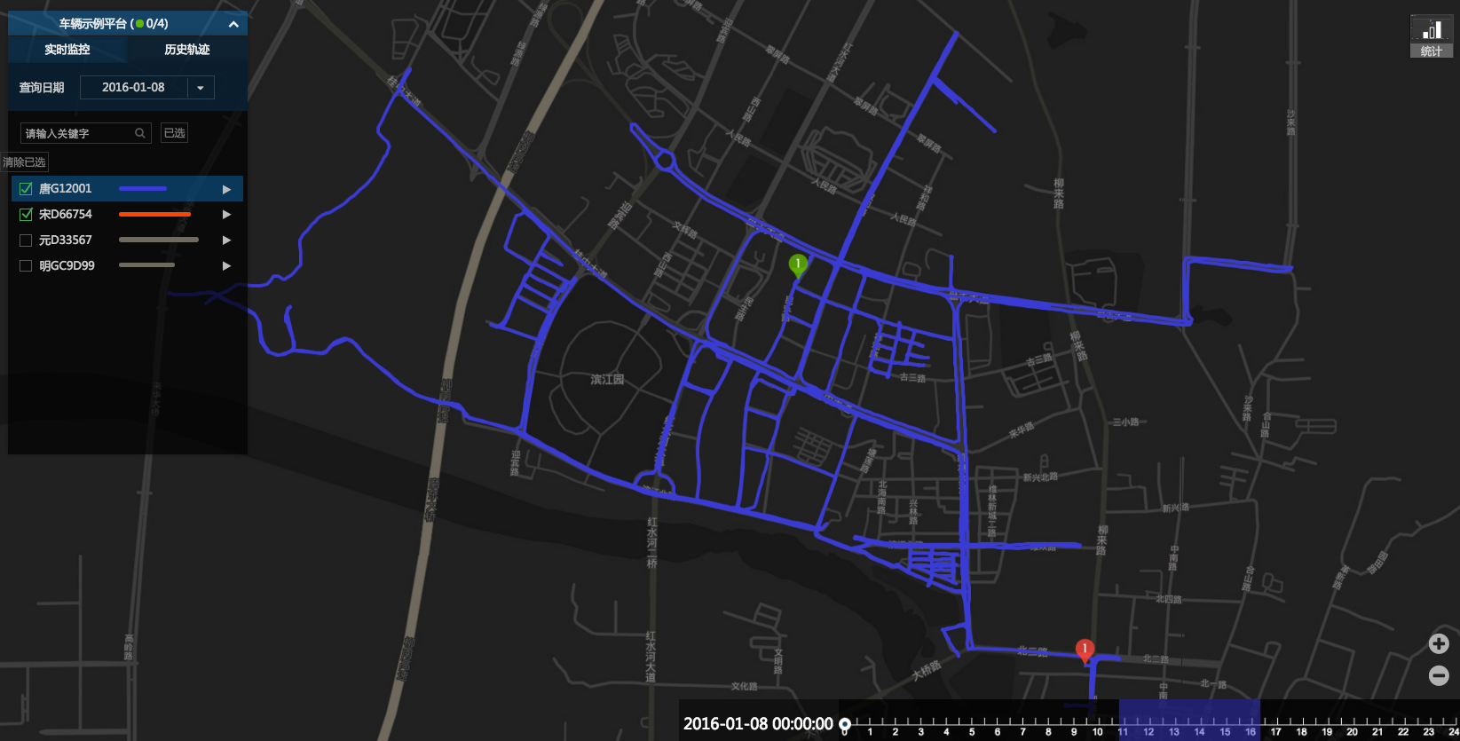 百度地图鹰眼