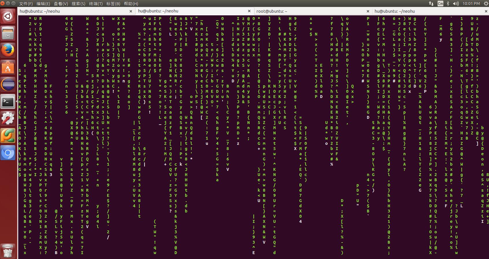 黑客帝国cmatrix