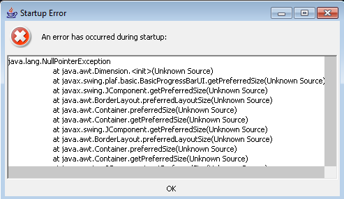 dbvisualizer报错，NullPointerException