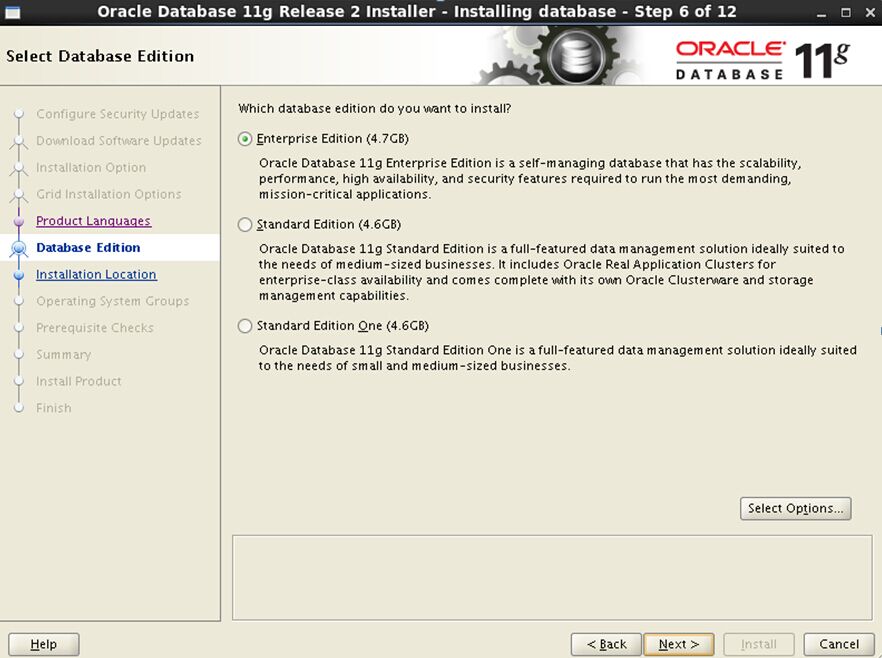 oracle11g 最终版本11.2.0.4安装详细过程