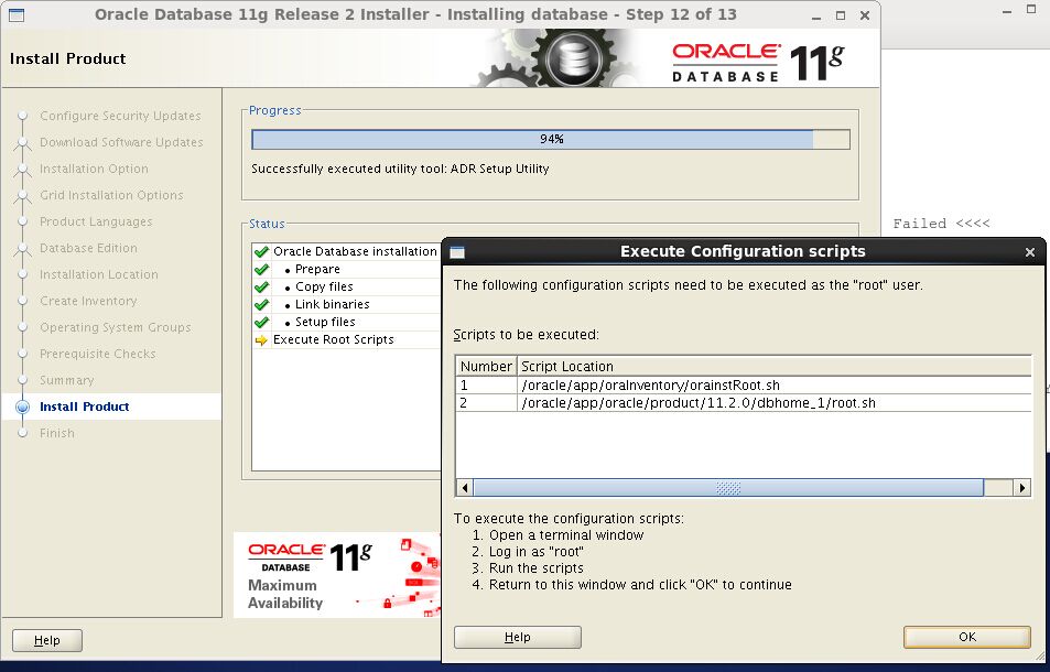 oracle11g 最终版本11.2.0.4安装详细过程