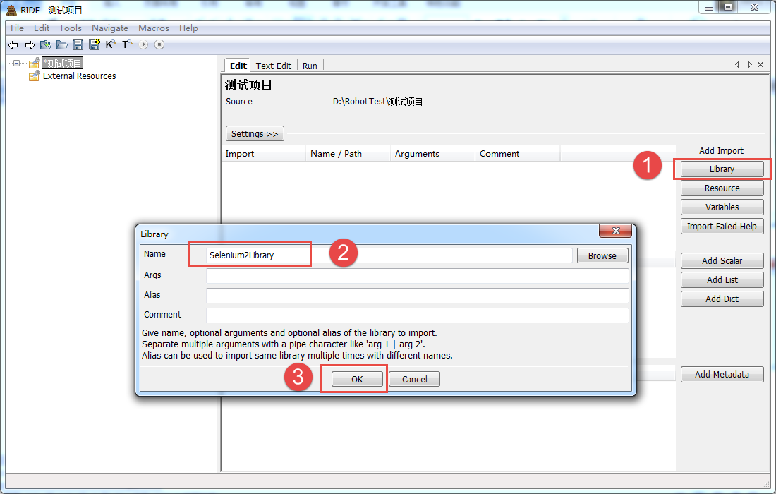 Selenium2Library