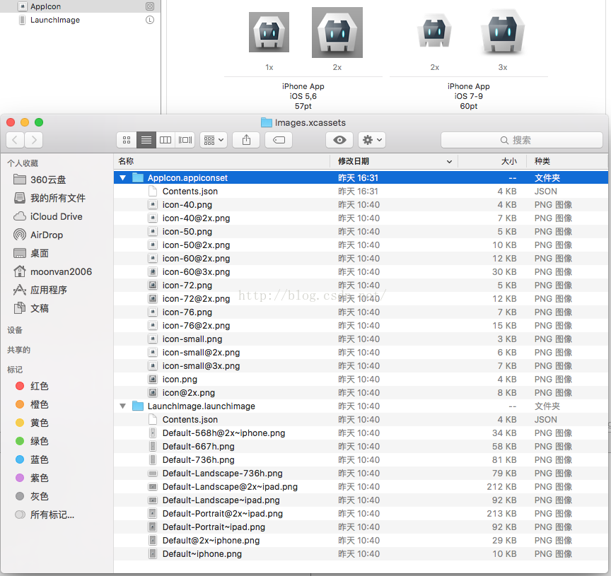 IOS下的屏幕相关和AppIcon尺寸以及LaunchImage 简单介绍