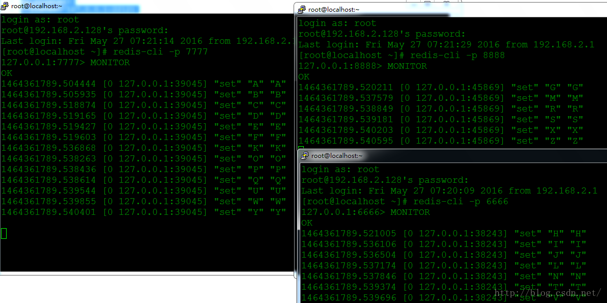 redis+twemproxy自动分片(一致性hash)