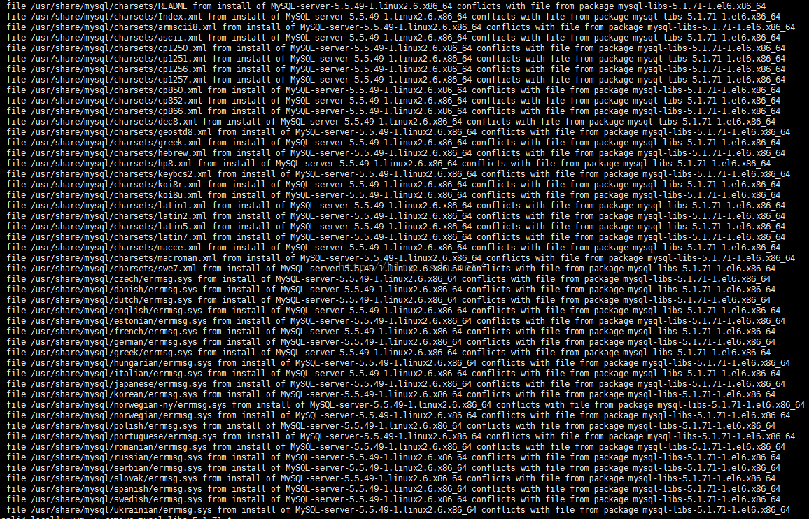 Mysql 5 5 49 1 linux2 6 x86 64 rpm bundle tar mysql 5 5 49 rpm csdn 