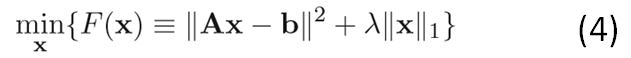 algo_FISTA(fast shrinkage-thresholding algorithm)