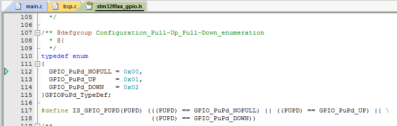 STM32F0xx_GPIO配置详细过程