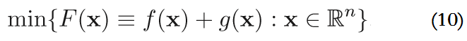 algo_FISTA(fast shrinkage-thresholding algorithm)