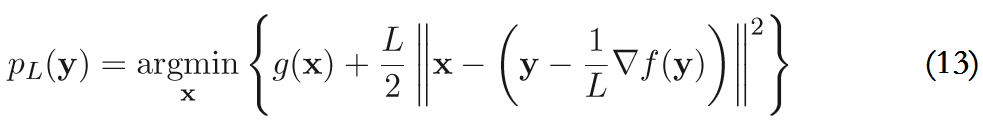 algo_FISTA(fast shrinkage-thresholding algorithm)