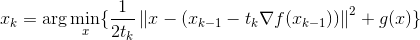 algo_FISTA(fast shrinkage-thresholding algorithm)