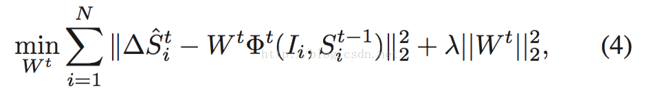 论文《Face Alignment at 3000 FPS via Regressing Local Binary Features》笔记