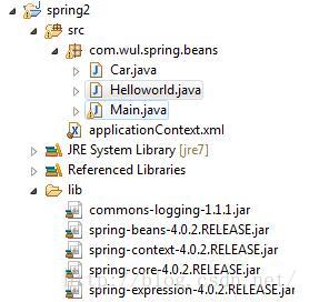 
			
				spring关于bean的配置			