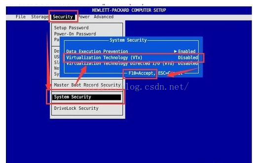 HP电脑 VMware Workstation Pro装Centos6.7 报错