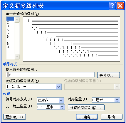 轻松搞定word中让人抓狂的自动编号[通俗易懂]