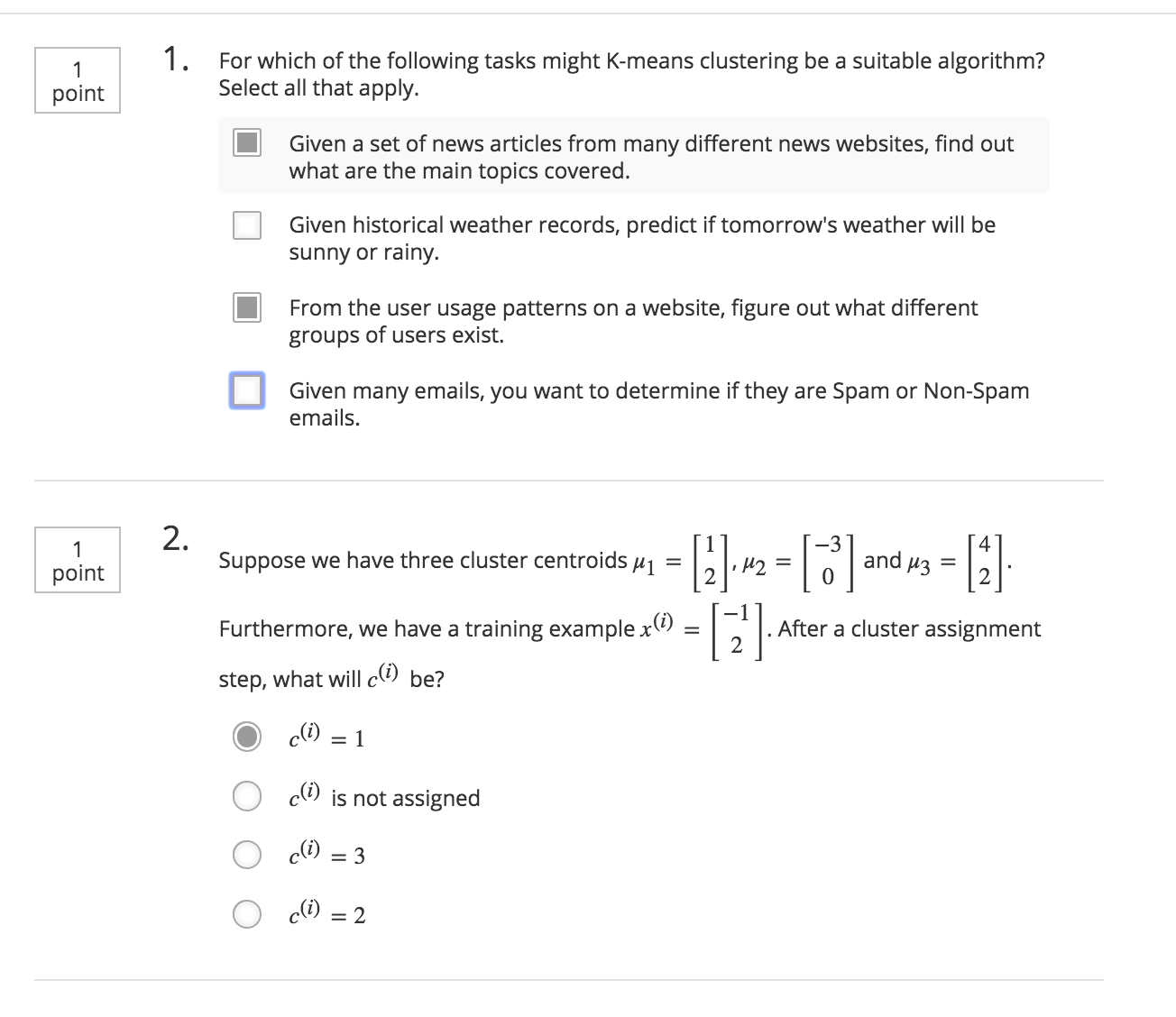 Q1&Q2