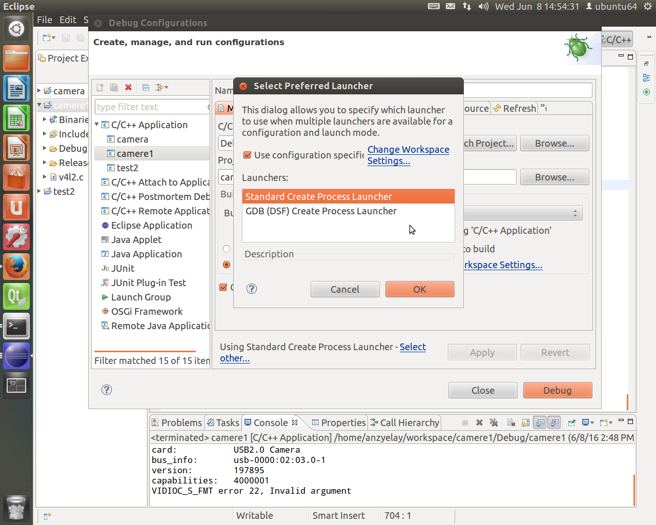 Eclipes error error in final launch sequence csdn 