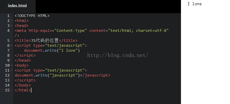 找到你的位置（JS在页面中的位置）最常用的方式是在页面中head部分放置script元素，浏览器解析head部分就会执行这个代码，然后才解析页面的其余部分...
