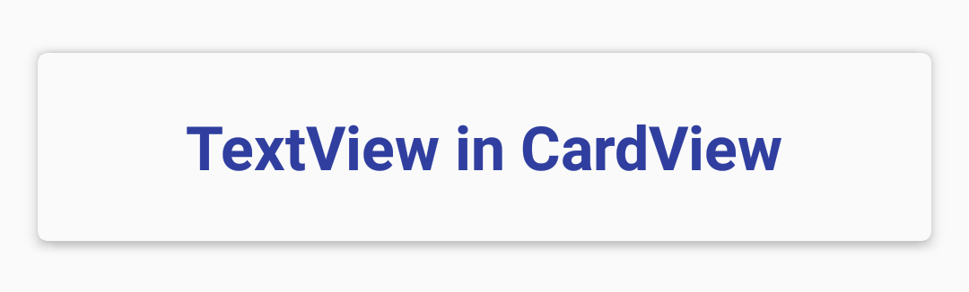 cardview