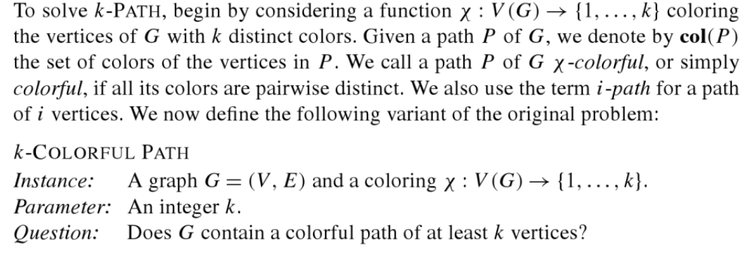 K-colorful Path1