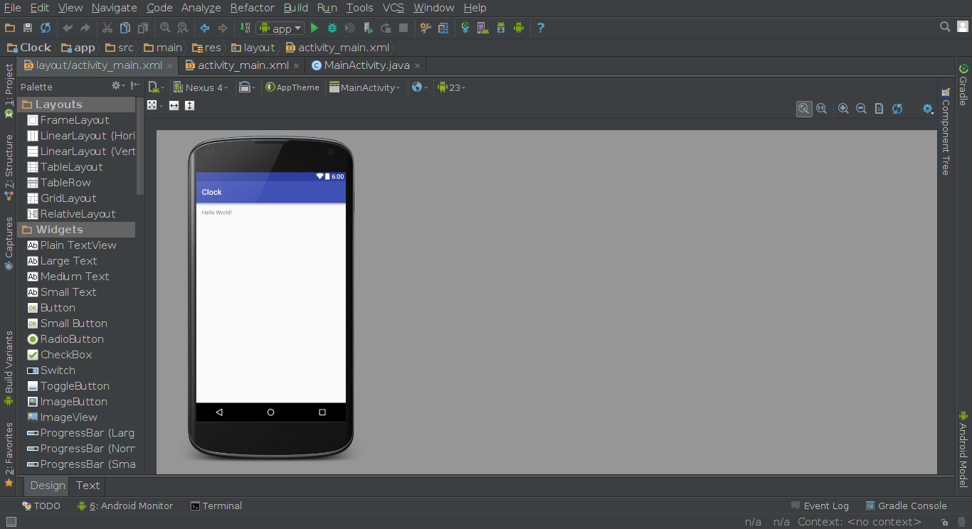 Android Studio無法顯示Design檢視