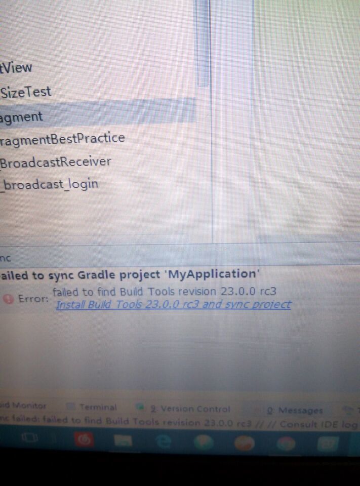  failed to find build tools revision 23 0 0 rc3 csdn 