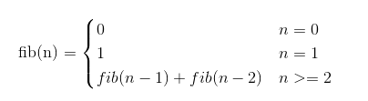 fibonacci formula