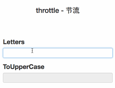 sample throttle