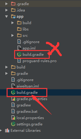 build.gradle位置